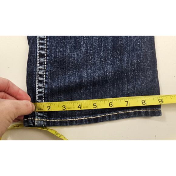 28x30 tag 30x28 real silver suki jeans bootcut thick stitch 90s casual comfort - Picture 8 of 9